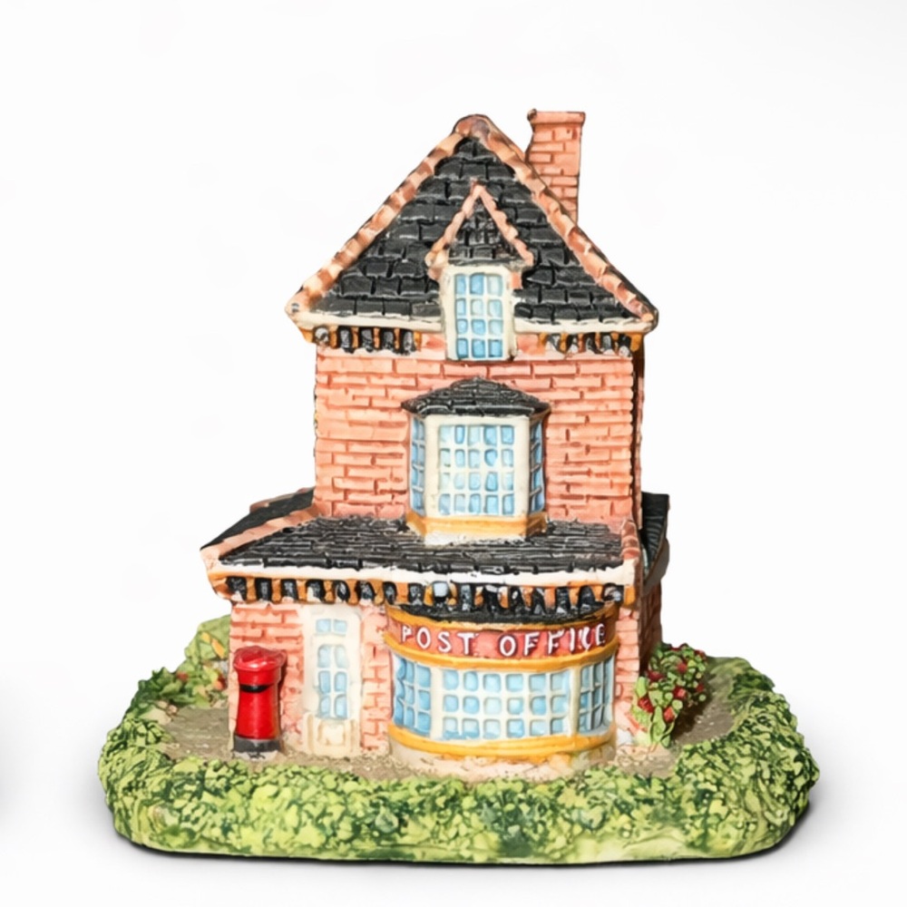 Miniature Post Office Figurine